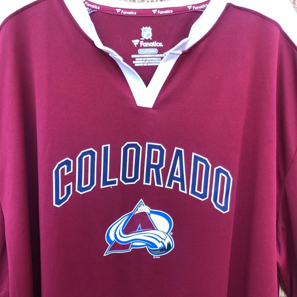 NHL Colorado Avalanche Branded Iconic Slapshot Shirt - Picture 2 of 6